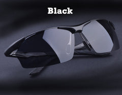 Ultralight Polarized Sunglasses in Aluminum Magnesium Alloy Frame